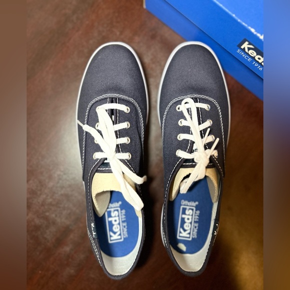 Keds Champion Navy Canvas (Women Size 8) *Brand New/Never Worn* - Picture 2 of 7